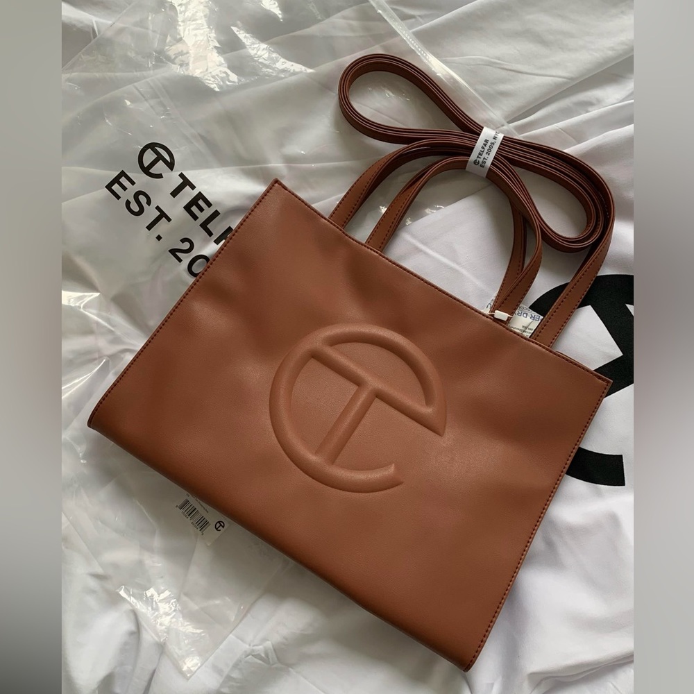 Telfar Medium Shopping Bag Tan - BNWT